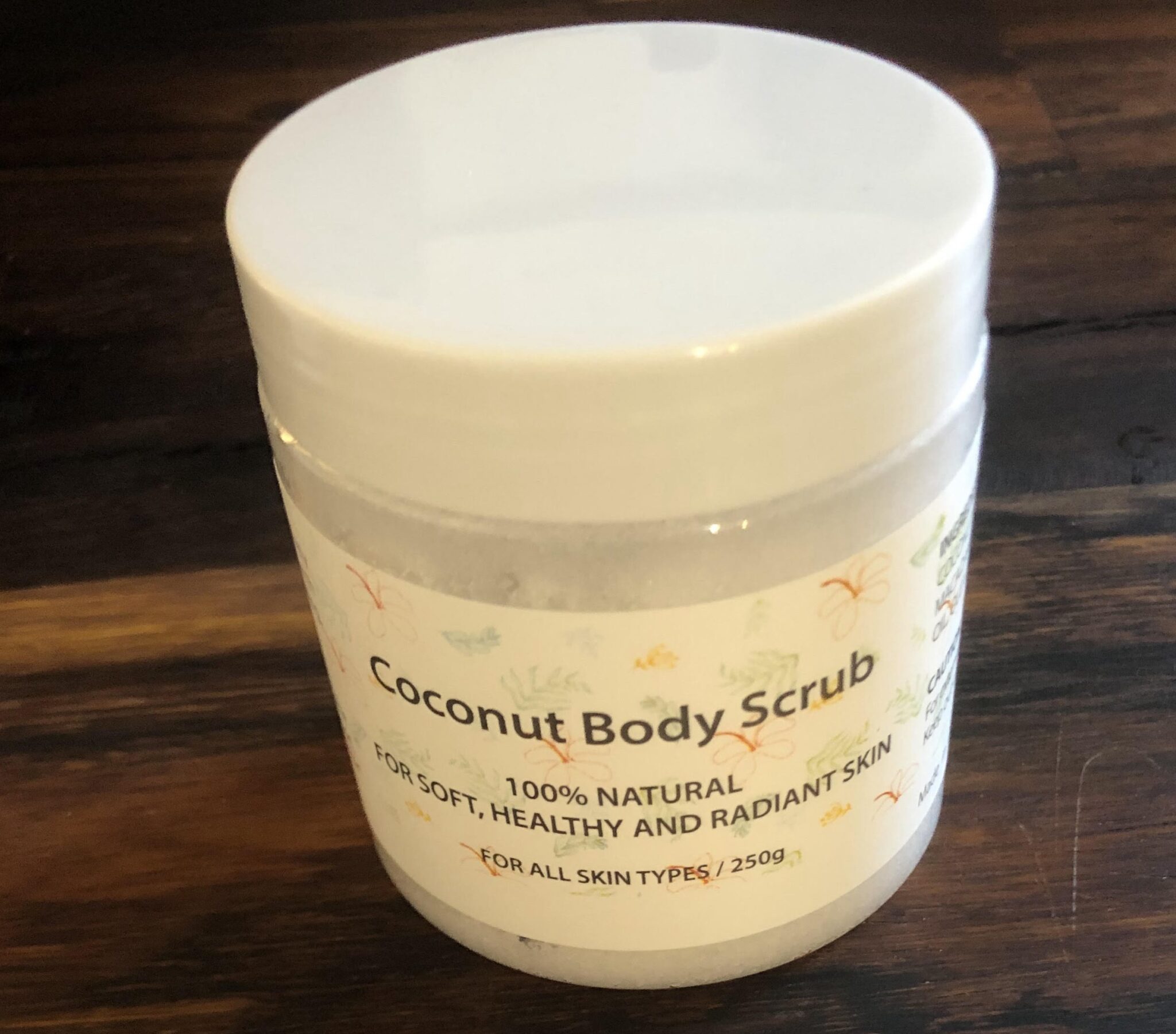 Coconut / Kokosnød - body Scrub til mænd